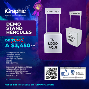 DEMO STAND PUBLICITARIO HÉRCULES