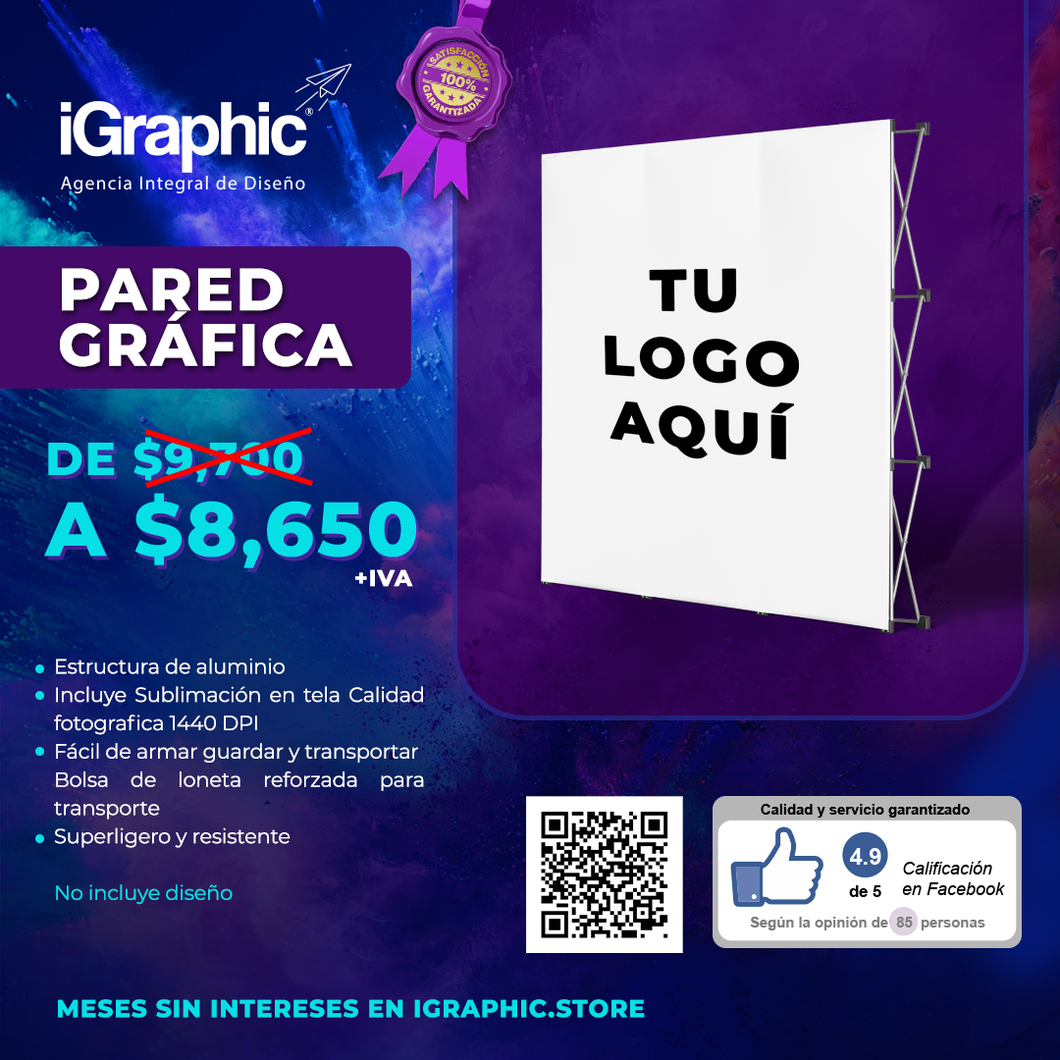 PARED GRAFICA 3x2.25